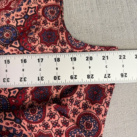 April Cornell Women's Sleeveless Floral Maxi Dress Large Bohemian Country - Picture 7 of 12